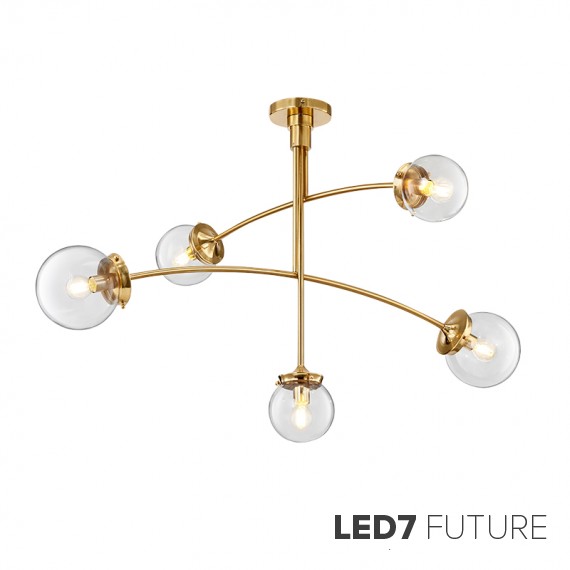 Loft Industry Modern - XBalls Chandelier